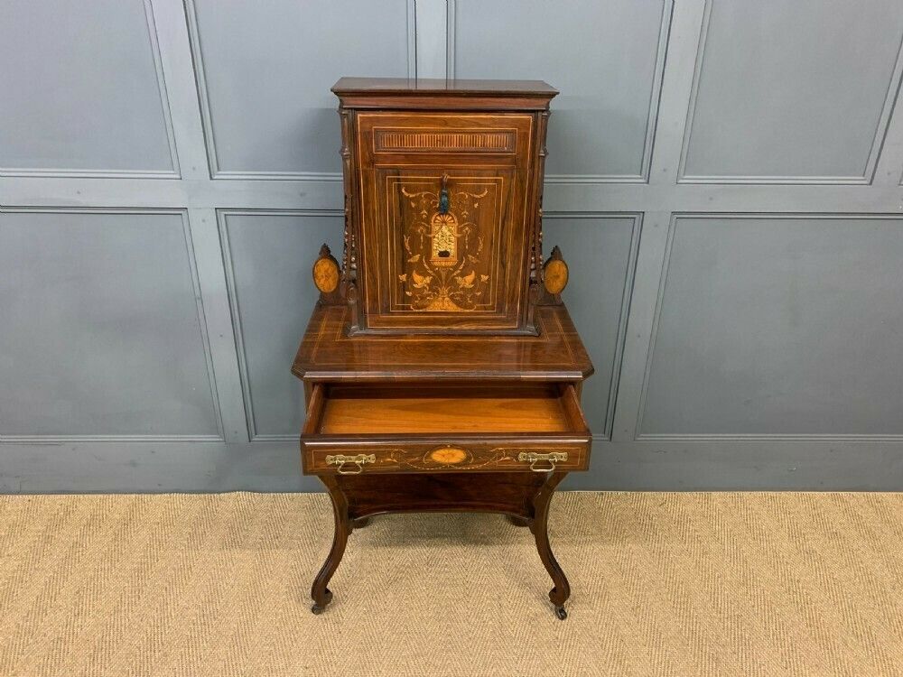 2350.0 Inlaid Rosewood Bonheur Du Jour photo