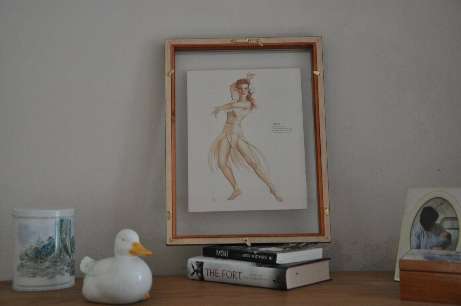 Ww2 Calendar Girl Varga Esquire September/October photo Art