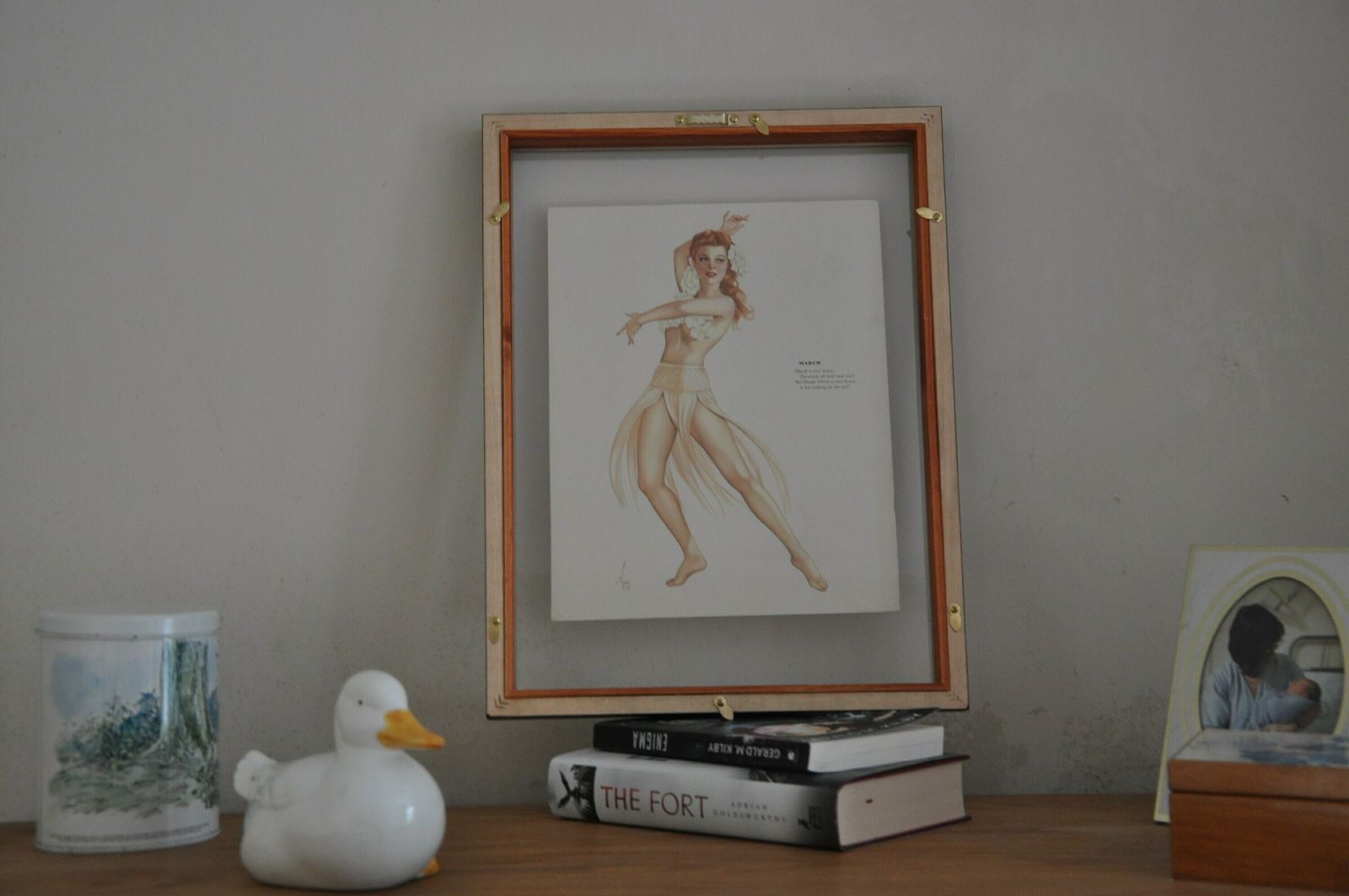 Ww2 Calendar Girl Varga Esquire March/April photo for sale