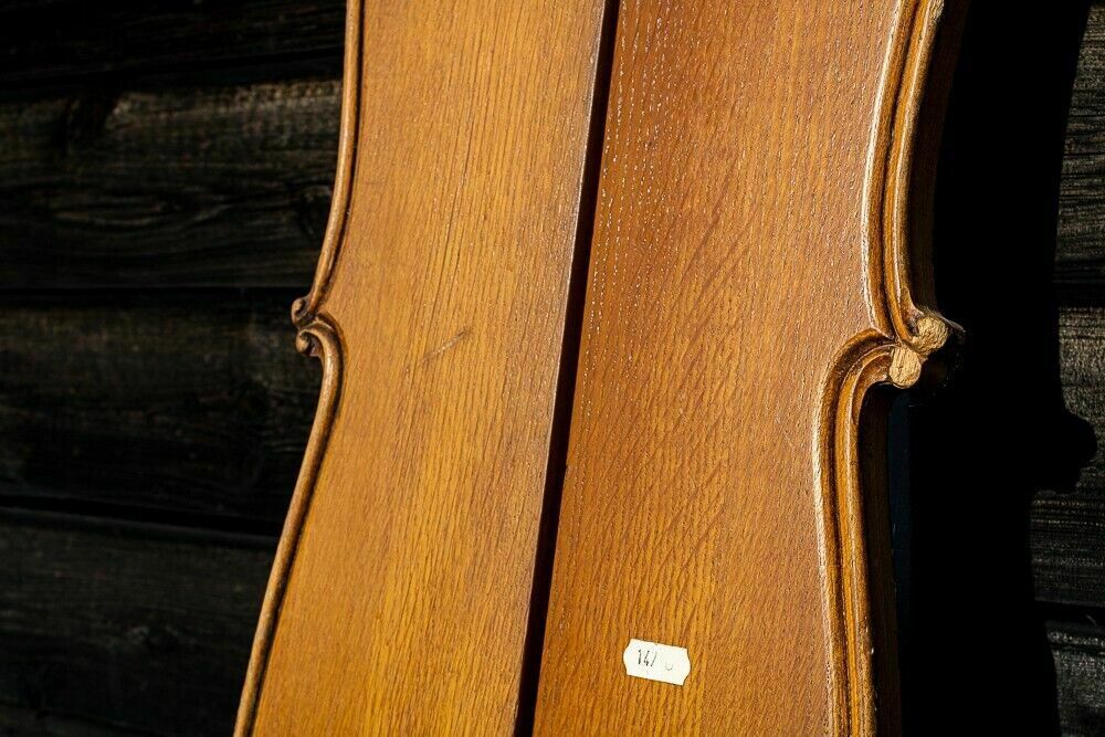 French Louis XV Style Carved Honey Oak Double Bed Frame  W1 B147 photo 295.0