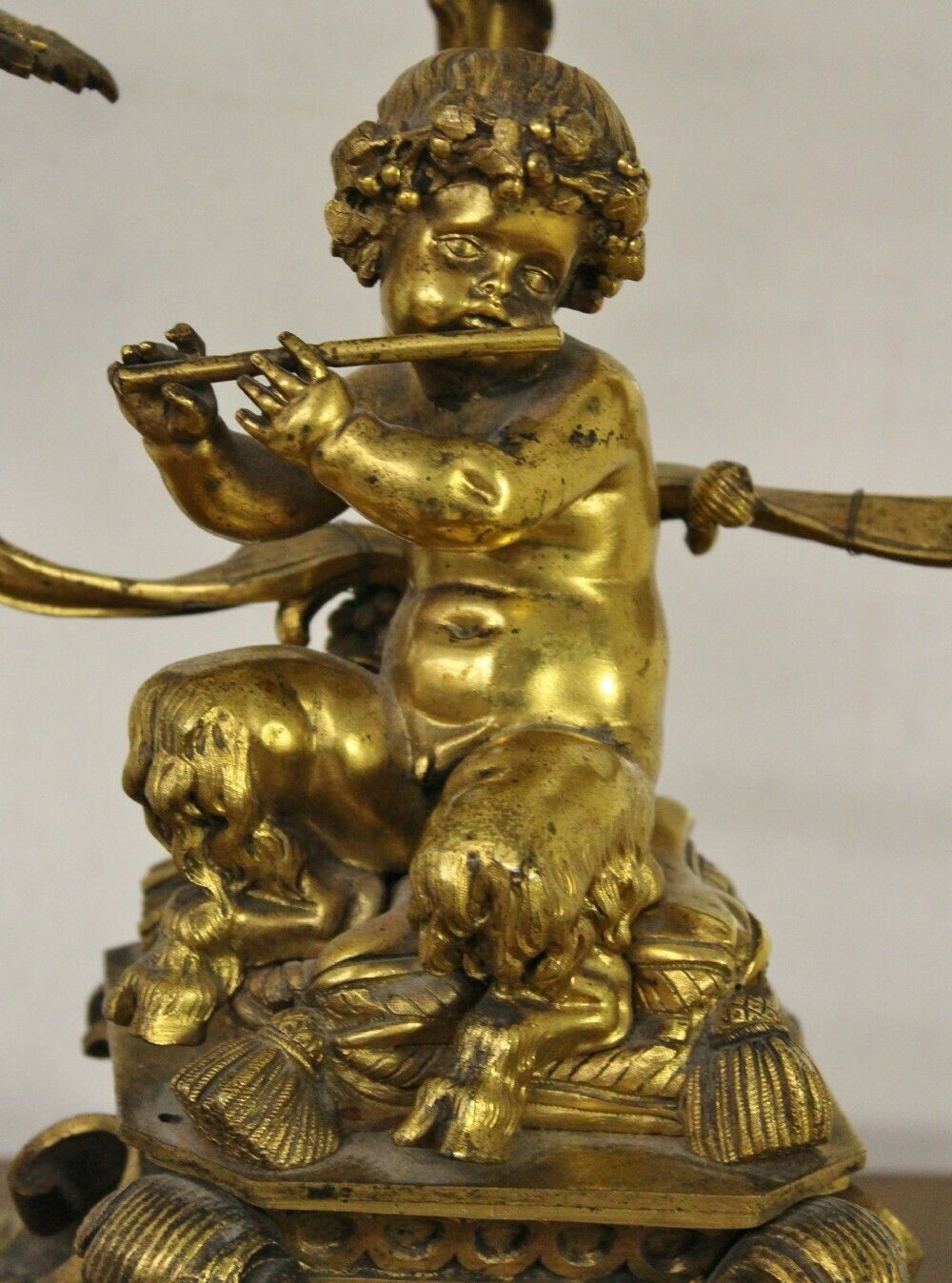 Excellent Gilt Bronze Table Lamp photo buy