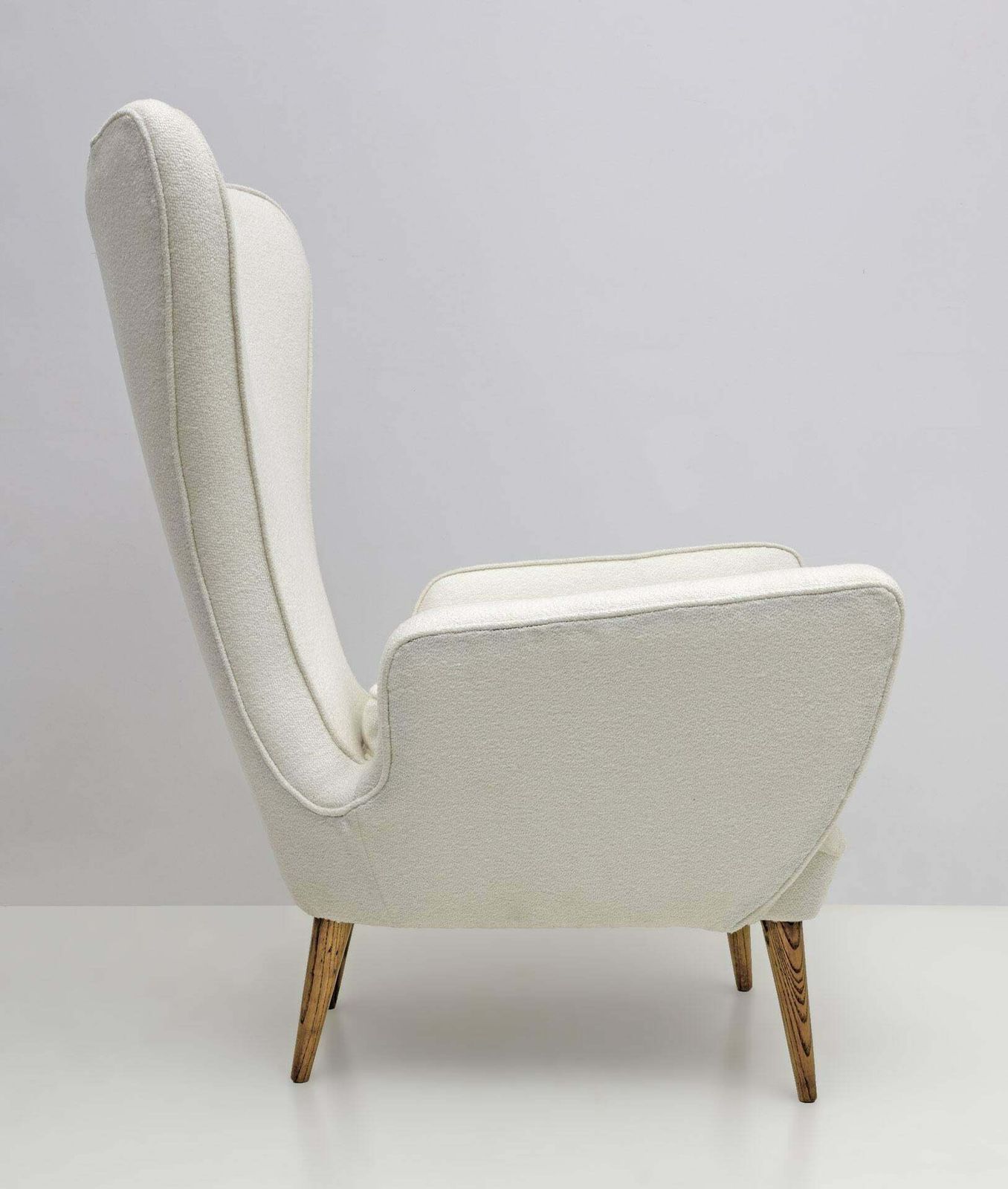 Emilio Sala & Giorgio Madini Bouclè Armchair For Fratelli Galimberti Cantù, 50s photo Furniture