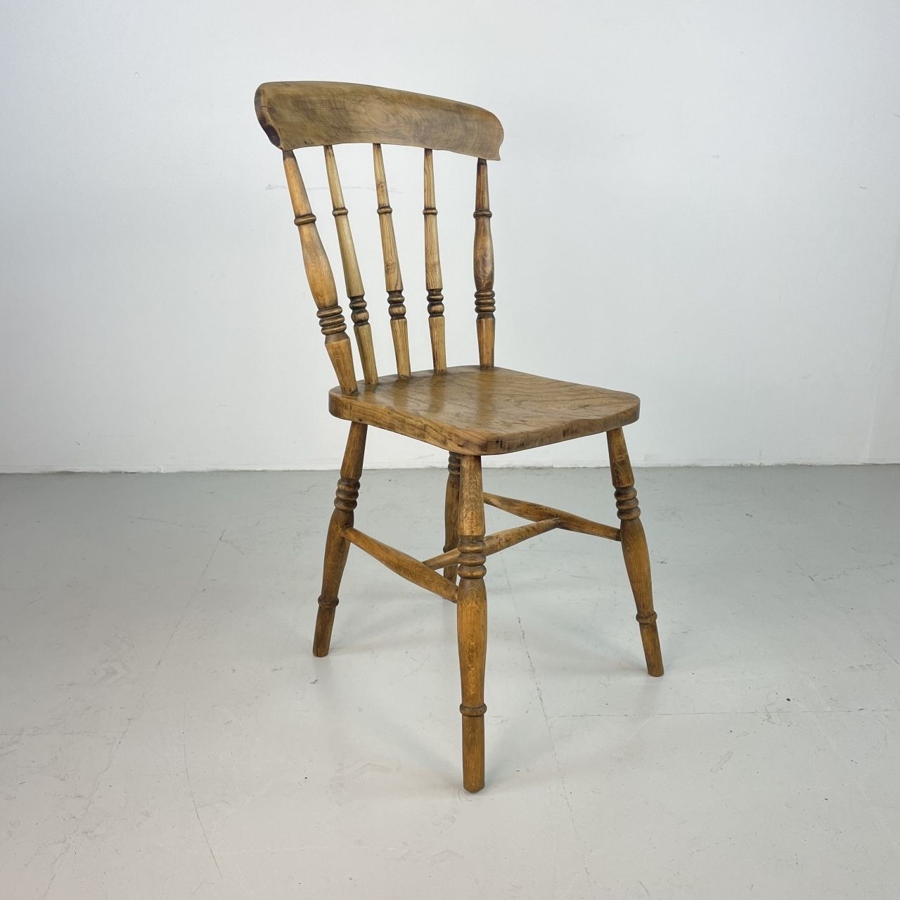 Victorian Turned Wooden Chair, 1800s