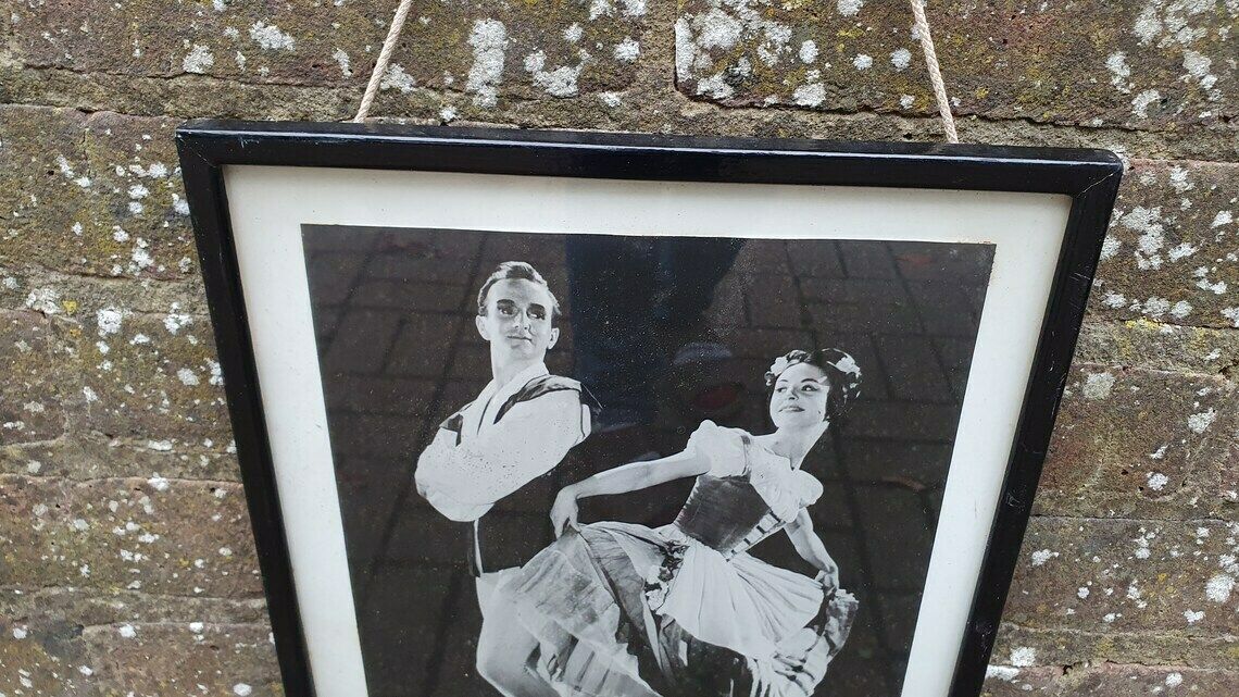 Large Original Photograph Of Ballet Dancers Pearl Gaden & Derek Westlake. photo for sale