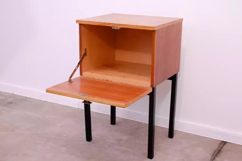 photo for sale Mid Century Bedside Table, 1960’s, Up Závody, Czechoslovakia