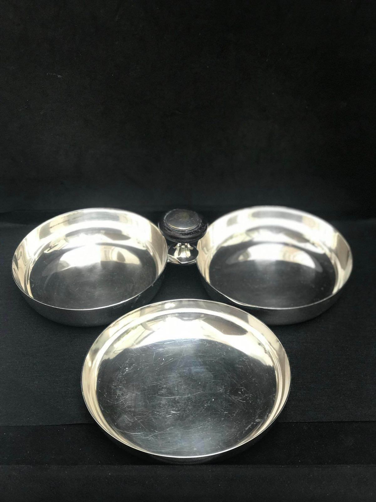 Appetizer Bowls Nut Dish Silver Plated Bowl Dressing Table Decor Dishes Coins Dish, Jewelry Dish Gift For Her Mum Gift Wedding Gift Vanity photo vinterior