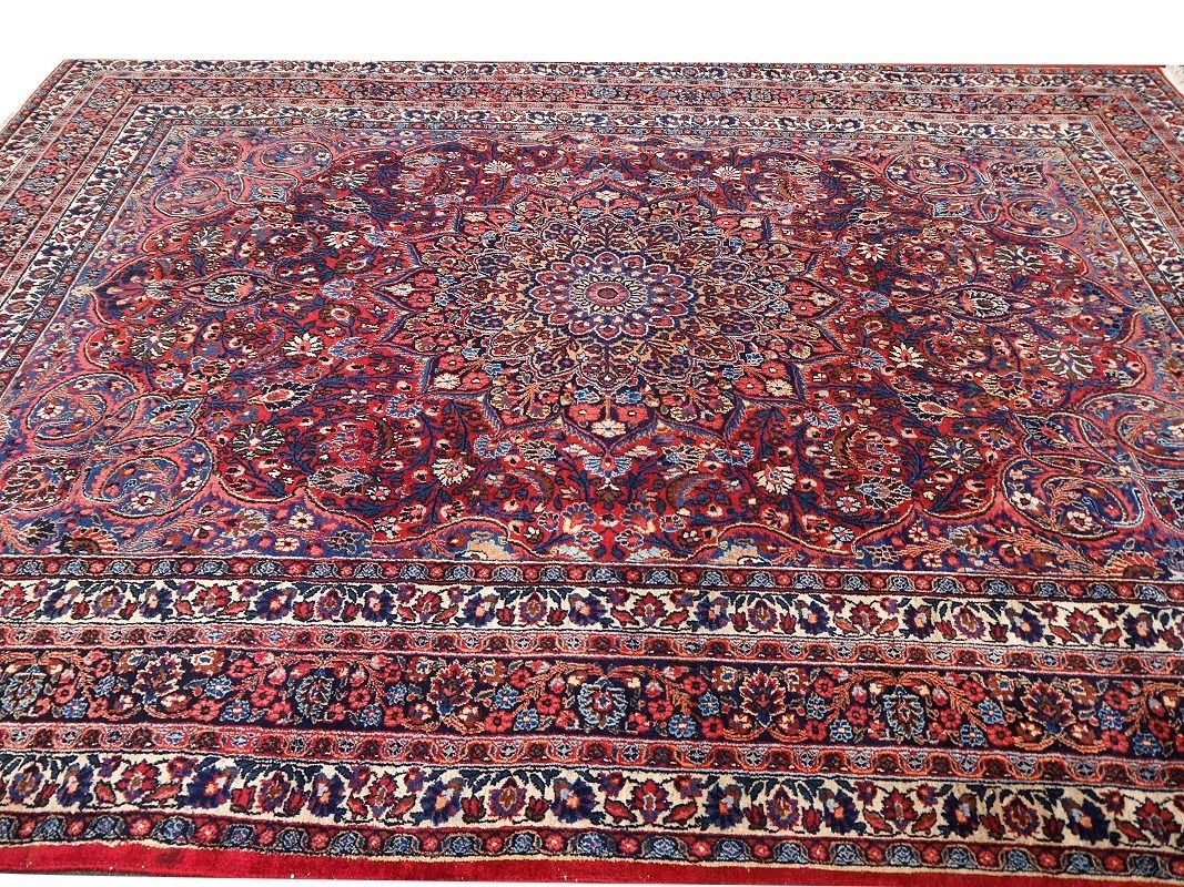 photo furniture Semi Antique Doroksh Rug 11.5 X 8.7 Ft 350 X 265 Cm