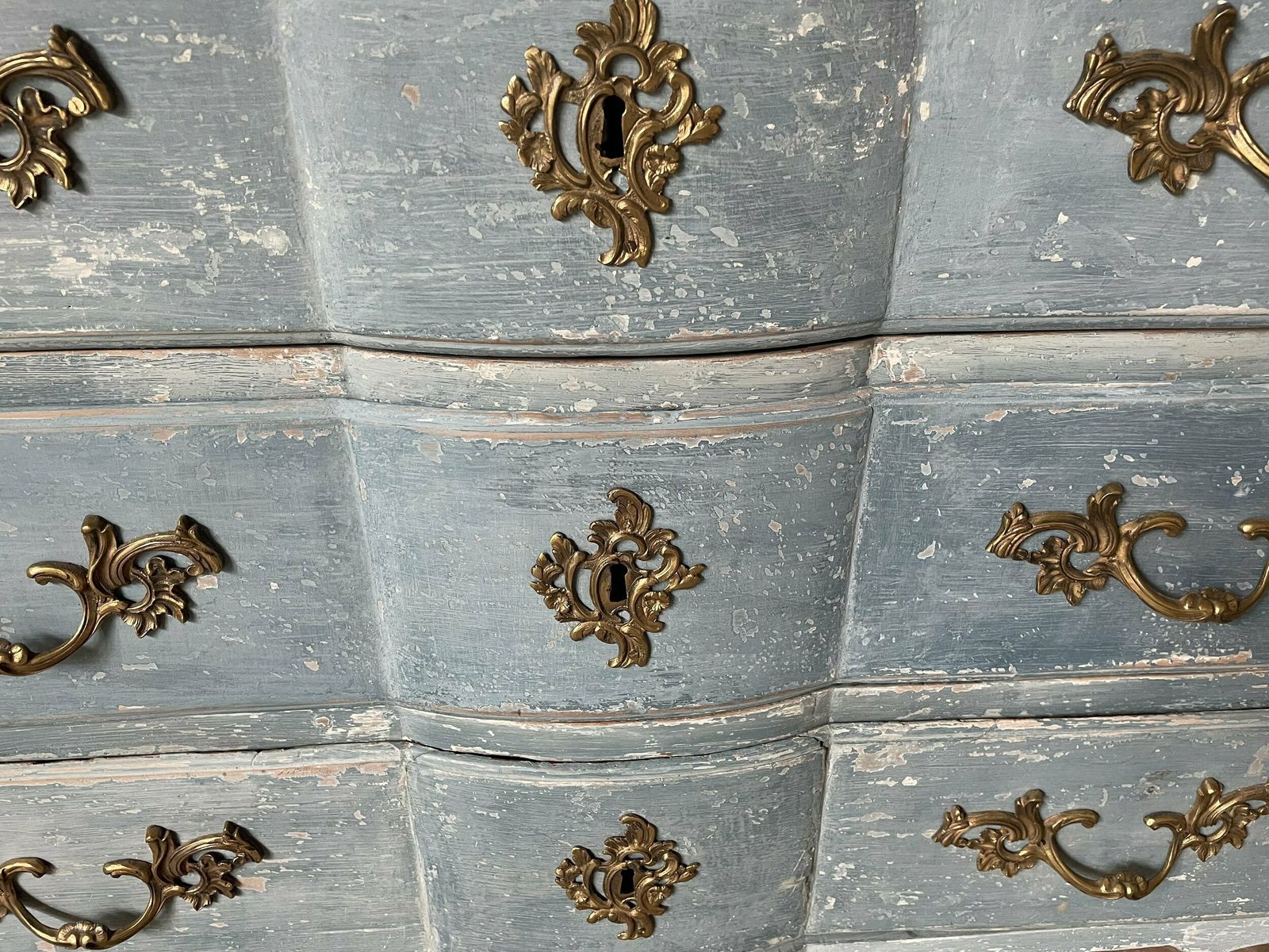 French Painted Commode, 18th Century And Earlier photo for sale