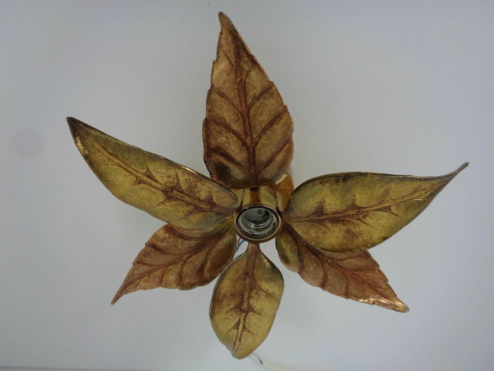 photo vinterior Hollywood Regency Wall Lamp By Willy Daro For Massive, Belgium, 1970s