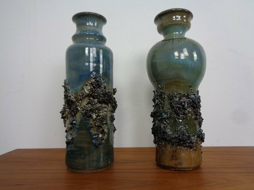 Glit Lava Ceramics Bowls & Vases By Ragnar Kjartansson, 1960s, Set Of 7 photo furniture