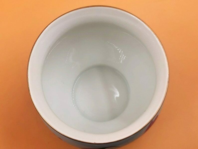 Dresden Porcelain Carl Thieme Hand Painted Jardiniere / Plant Pot. C1920.   Free Uk Post. photo buy