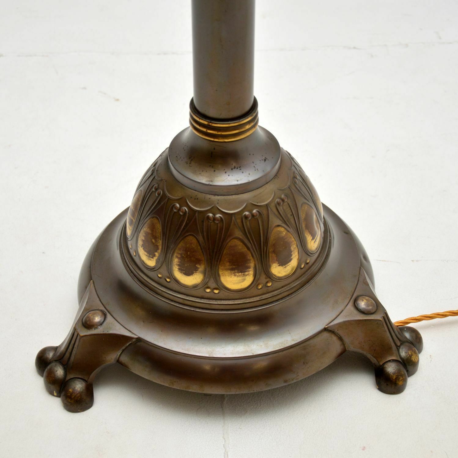 Antique Swedish Neoclassical Floor Lamp photo vinterior