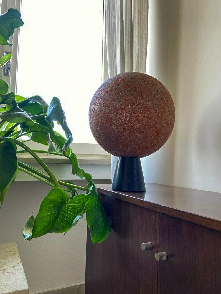 Tvolo Lamp With Black Marble Base By John & Sylvia Reid, 1960s photo for sale