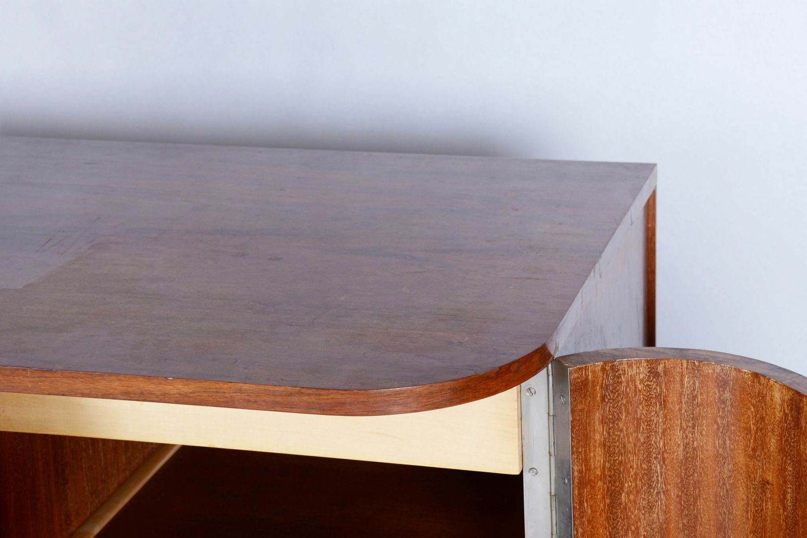 Restored Art Deco Sideboard, Palisander, Revived Polish, France, 1920s photo Furniture