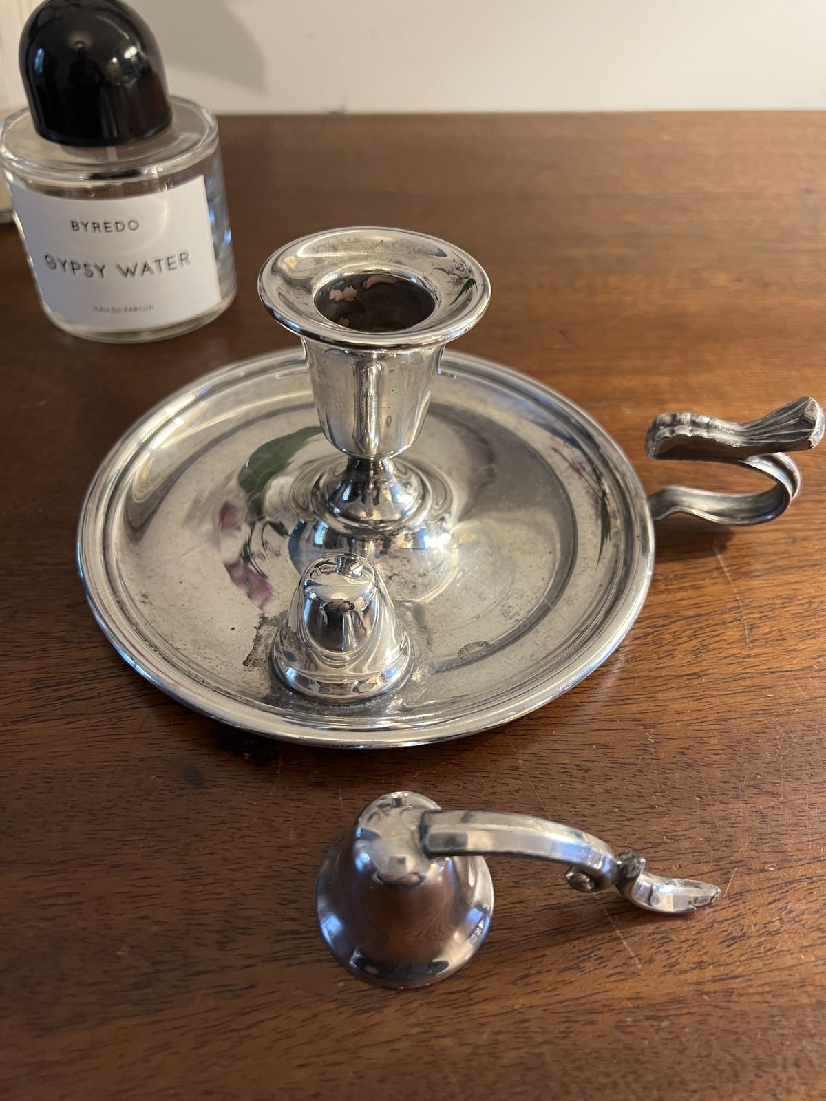 Vintage Silver Plated Candle Holder photo 95.0