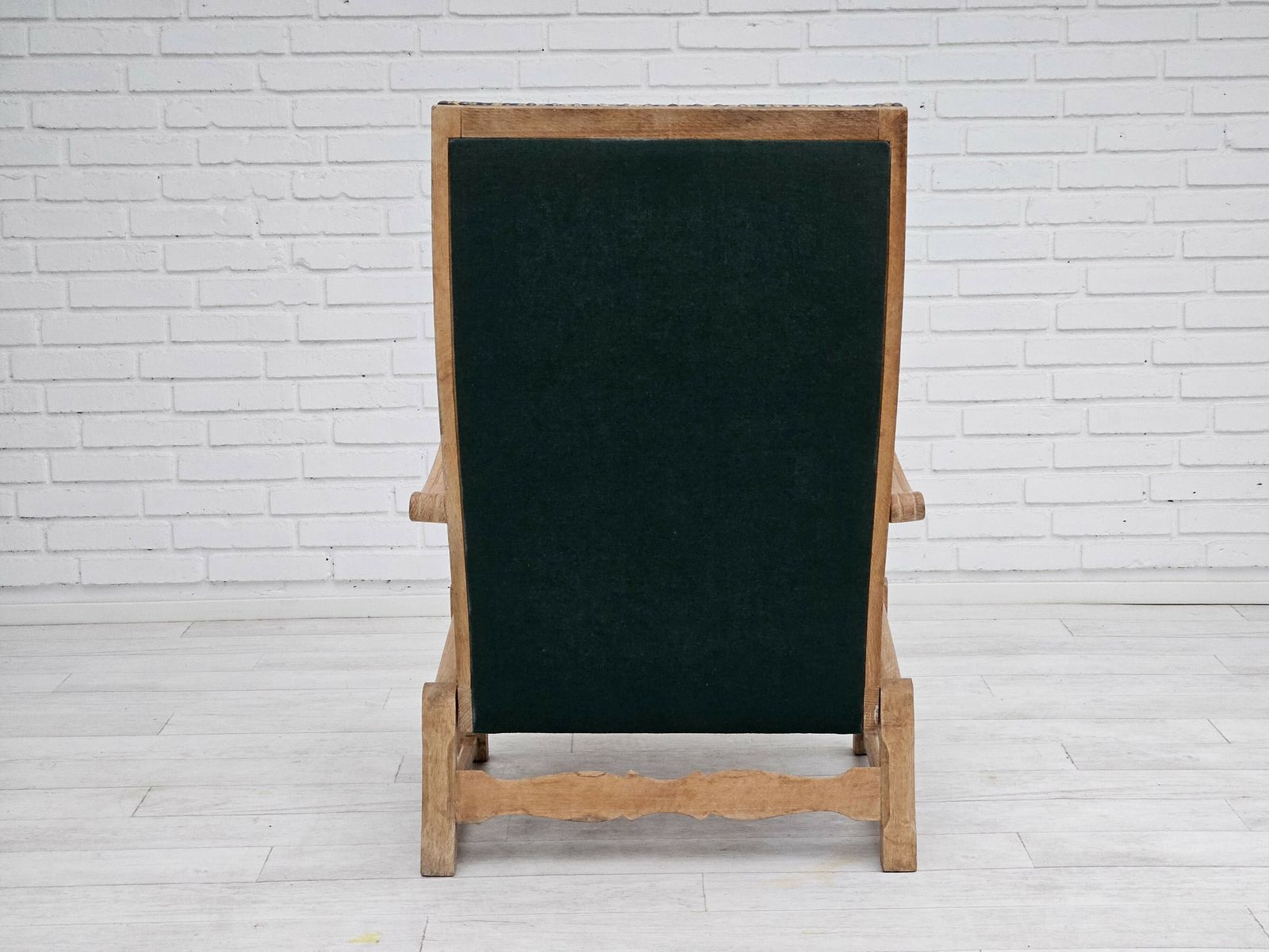 photo buy 1950 60s, Danish Highback Rocking Chair, Original Very Good Condition.