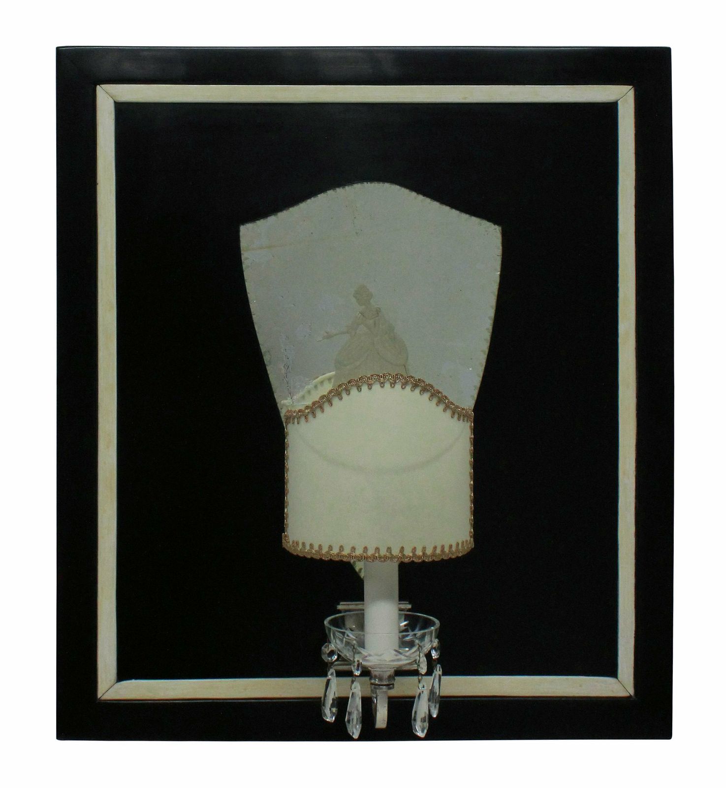 A Pair Of Mid Century Venetian Girandole Wall Sconces photo for sale