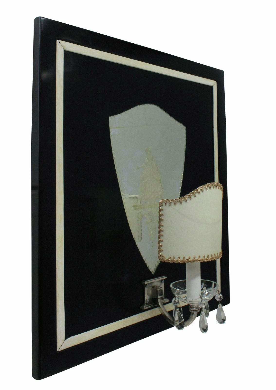 A Pair Of Mid Century Venetian Girandole Wall Sconces photo vinterior