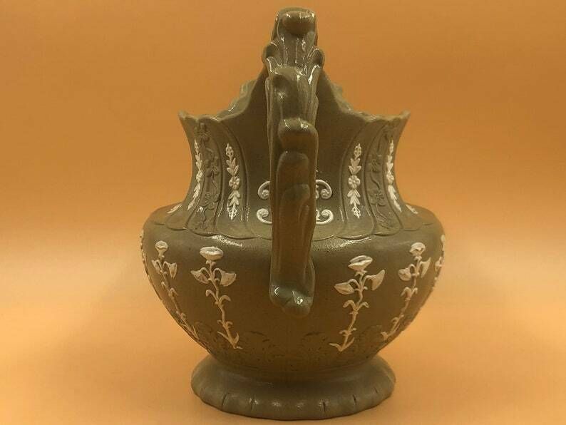 Antique Machin & Potts Of Burslem Pottery Adelaide Design Jug. C1833   37. photo Home Decor