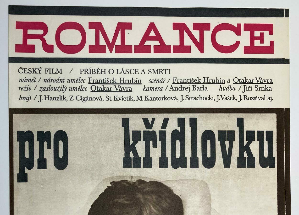 Movie Poster, Romance For Bugler, Milan Grygar, 1967 photo furniture