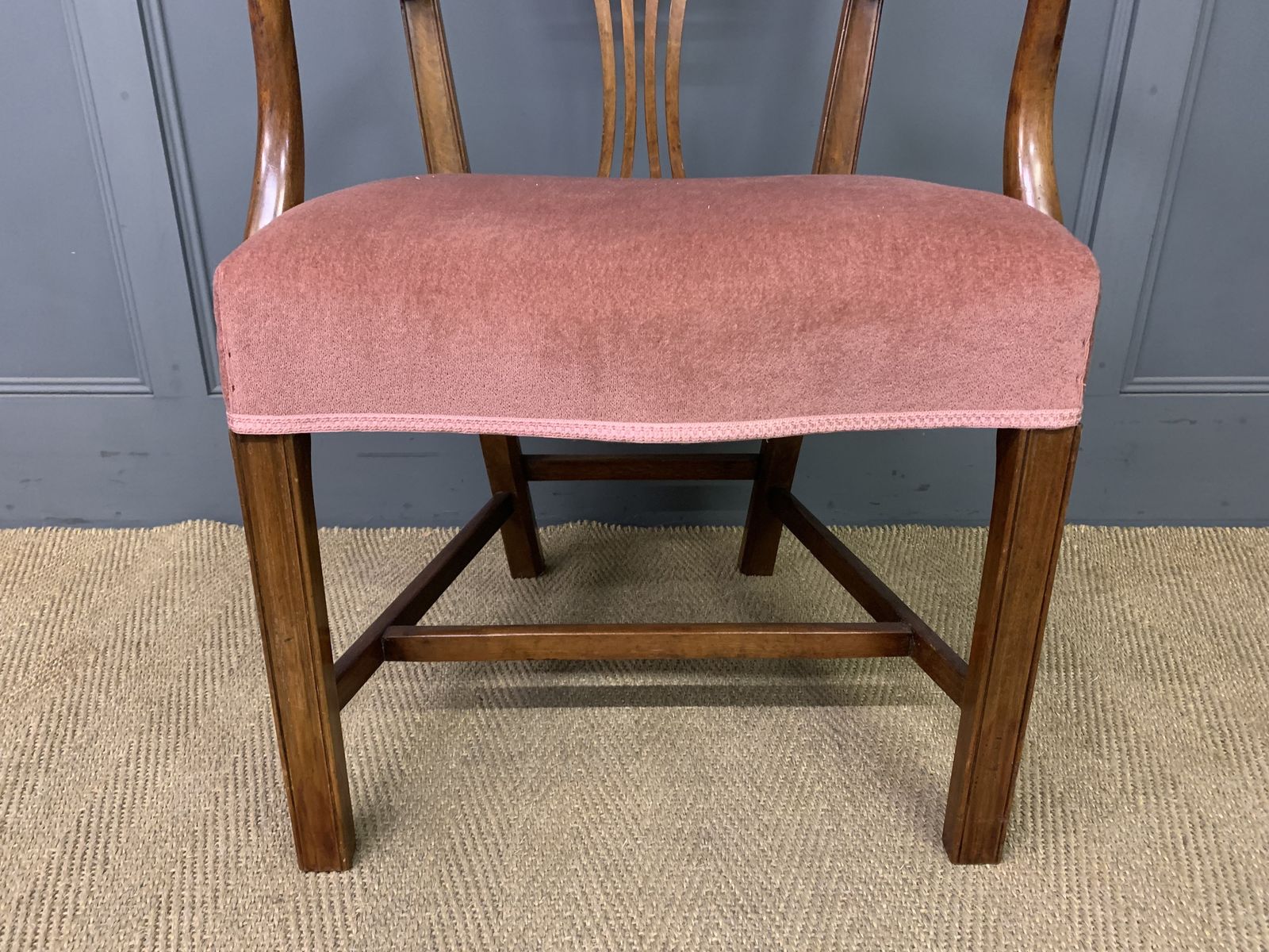 photo for sale Pair Of Georgian Mahogany Armchairs