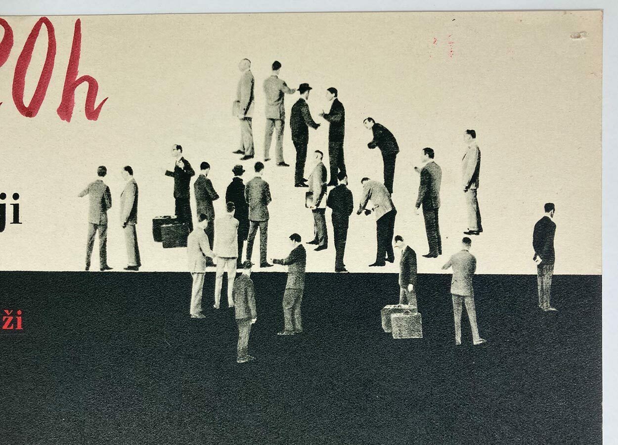 photo furniture Movie Poster, Girls Are Coming Later, Bedřich Dlouhý, 1966