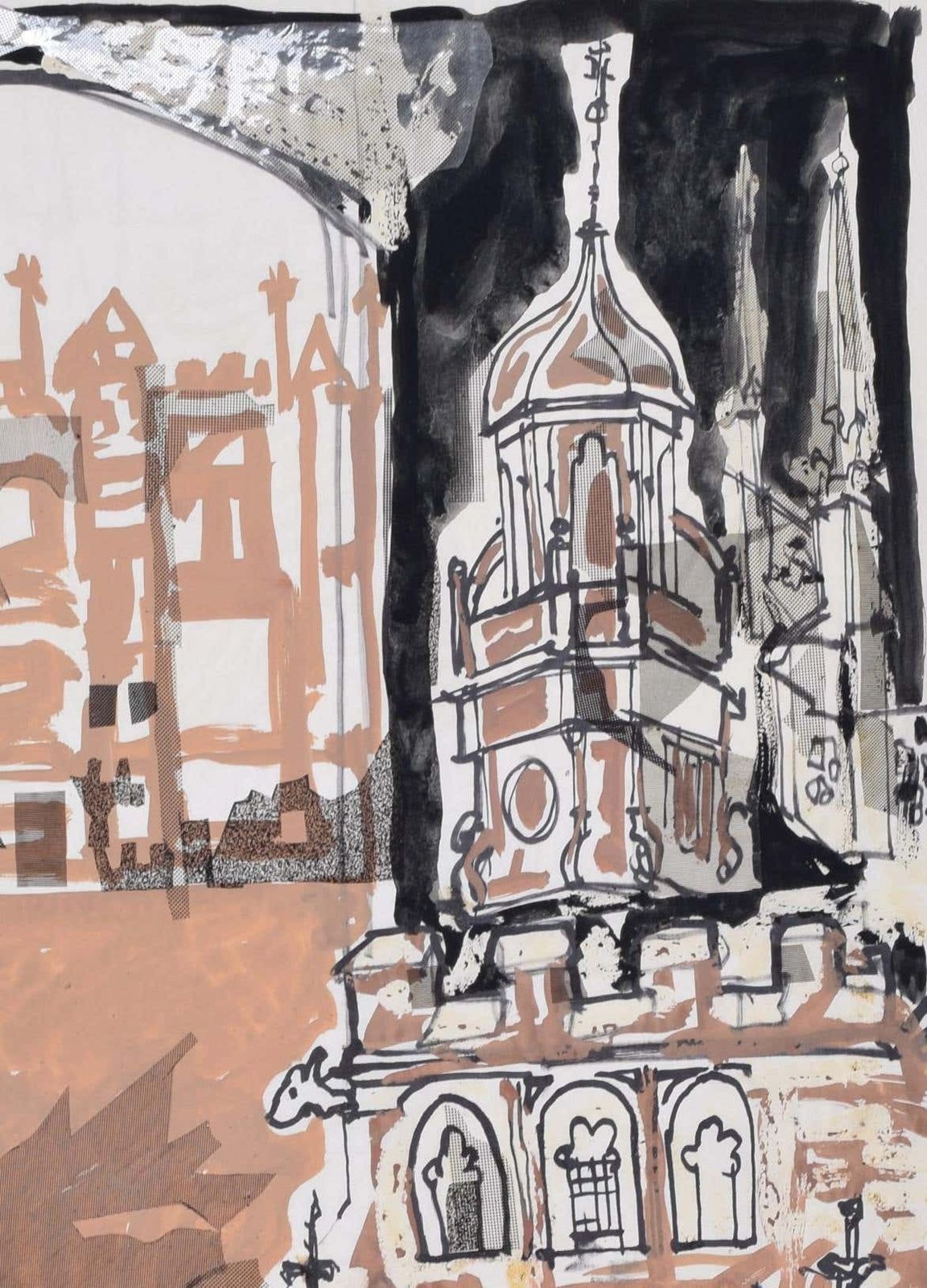 Margaret Souttar Selwyn College, Cambridge I Painting By Margaret Souttar photo for sale