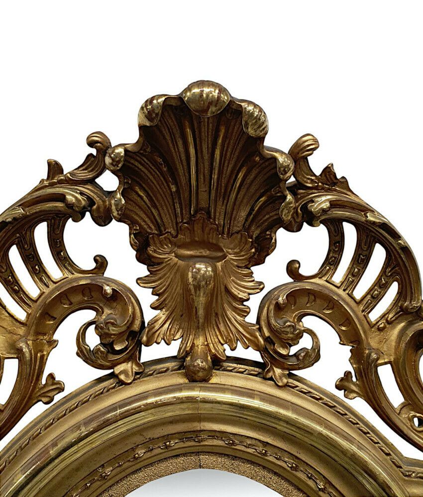 A Fabulous Large 19th Century Giltwood Hall Or Pier Or Dressing Mirror photo furniture