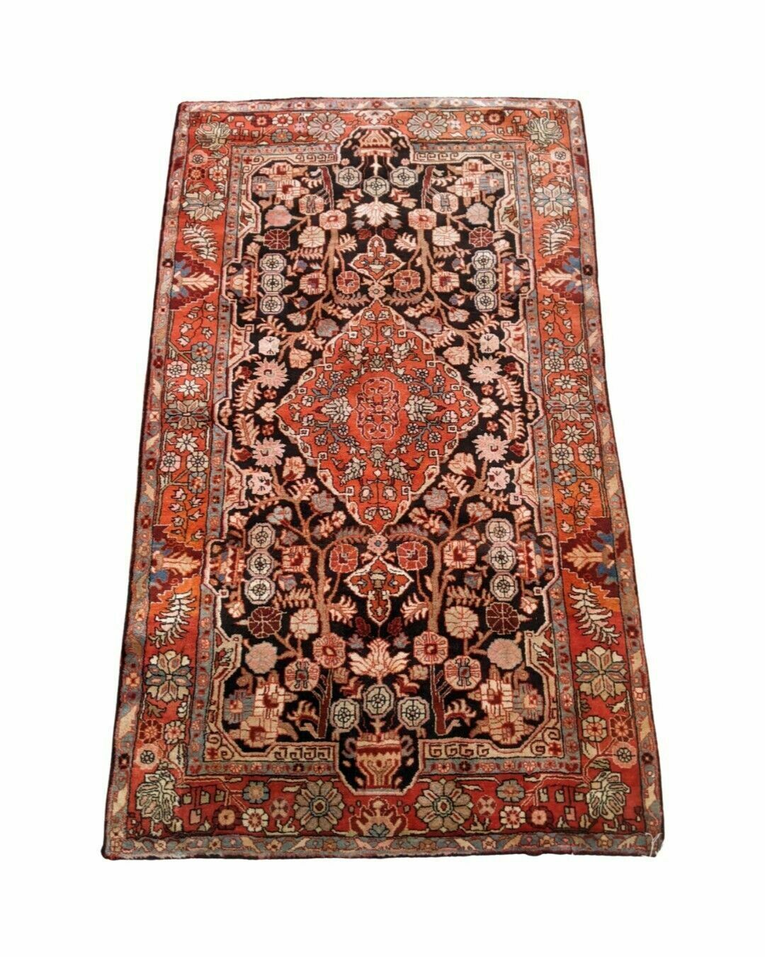 Handwoven Woollen Hamadan Carpet