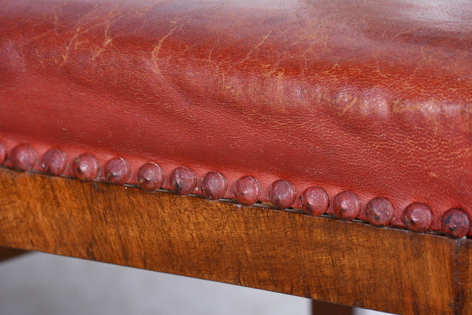 Six Art Deco Chairs, Walnut, Restored, Original Upholstery, France, 1920s photo 3250.0