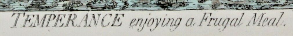 photo furniture Sunday Times Copies Of Engravings By Gillray: "Temperance" And "A Voluptuary"
