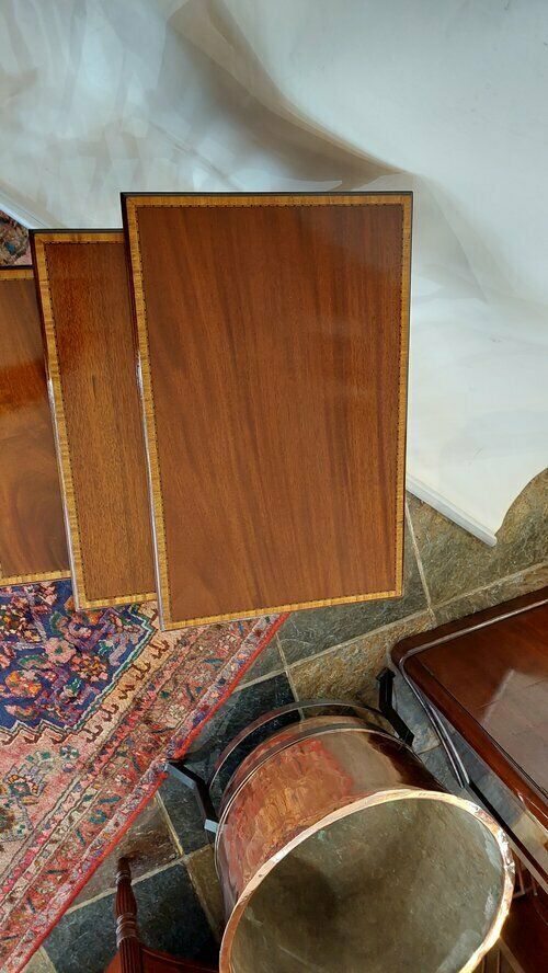 Edwardian Mahogany Nest Of Three Tables photo furniture