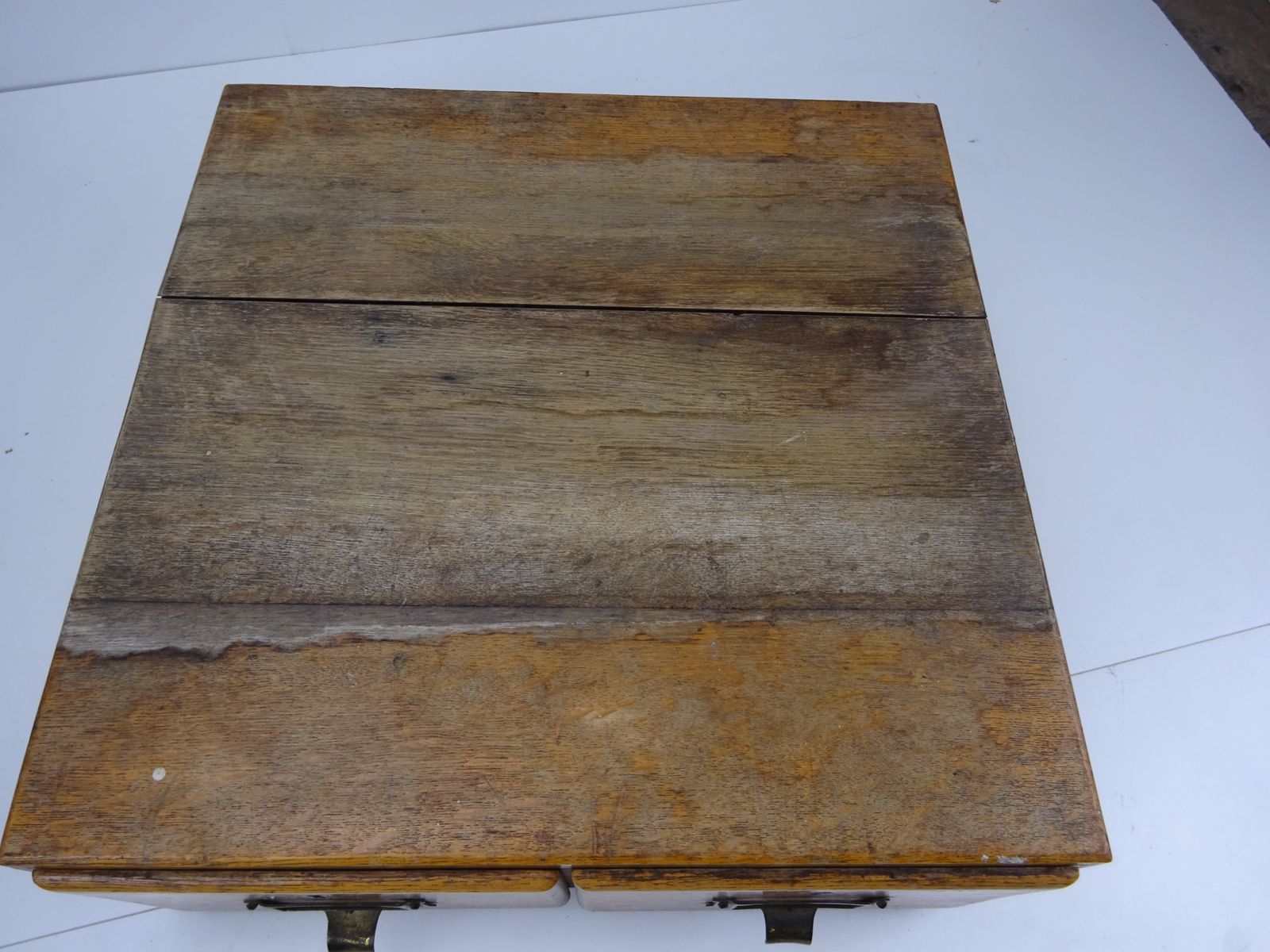 Vintage Wooden Index Drawers (For Restoration) photo vintage