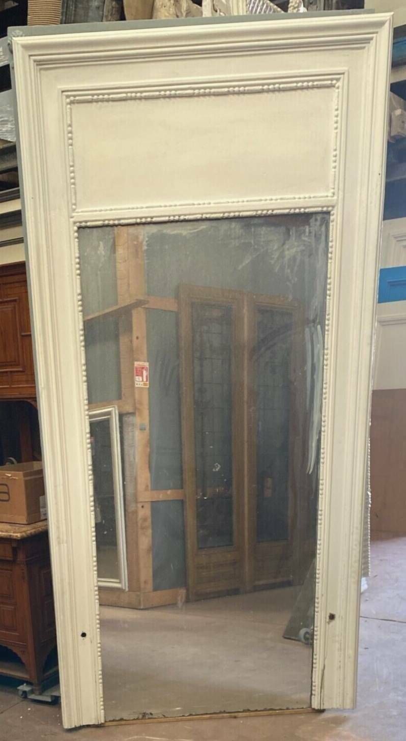 Louis XVI Style Mirror In Wood And Patinated Stucco 20th Century photo buy