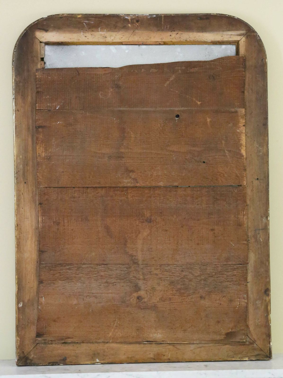 Antique Large 19th Century Quality Gilt Overmantle Or Wall Mirror photo 1695.0