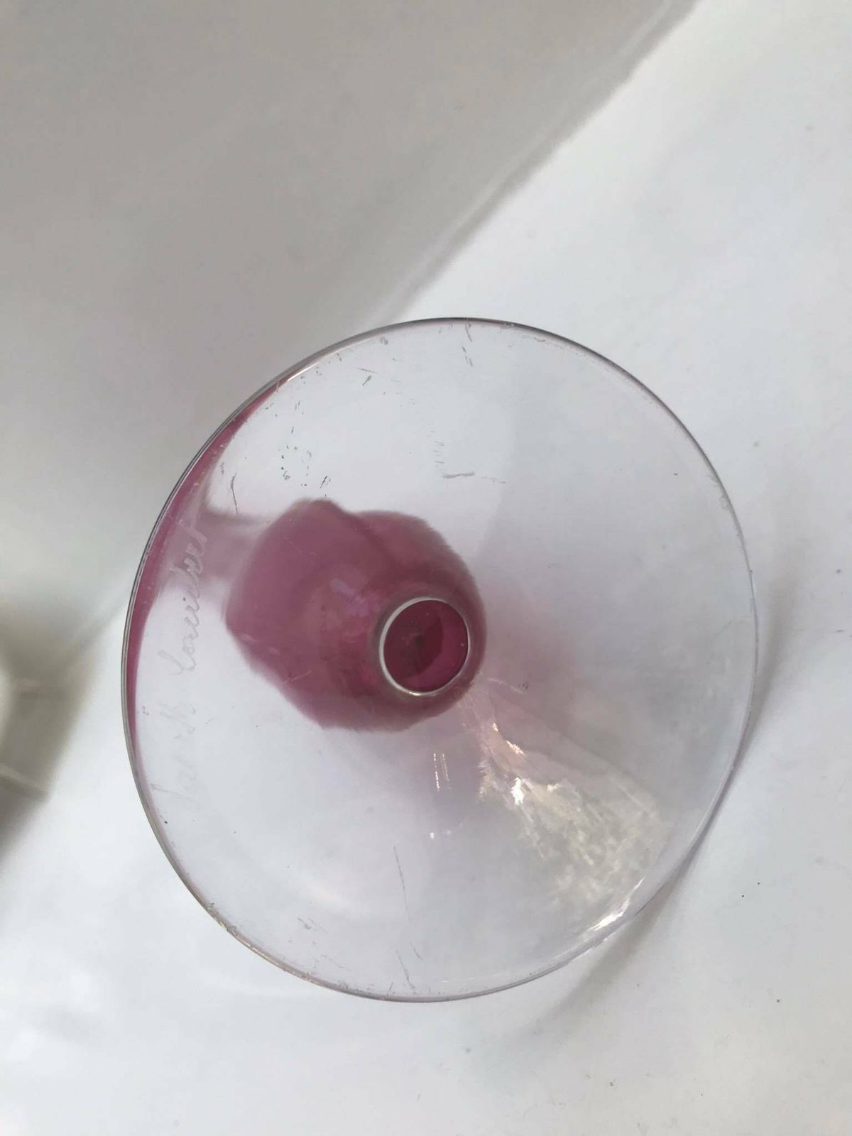 Soliflore Pink Val Saint Lambert Vase Vsl Cranberry Pink And Clear Crystal Glass Vase Belgium Bud Vase Soliflore Thin Vase Signed Pink Decor photo buy