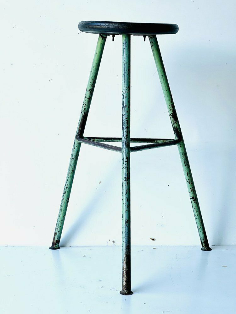 Vintage Industriële Kruk, Jaren 1960 photo vinterior