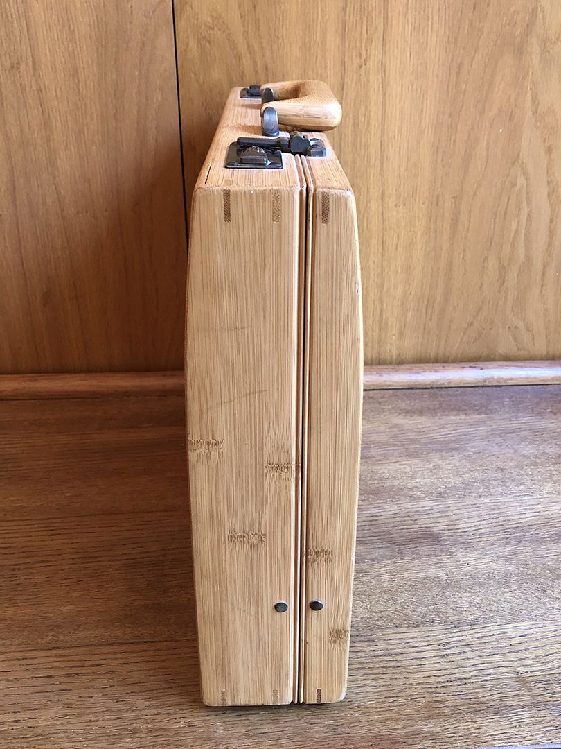 Bamboo Attaché Case. 2003., 2000s photo 245.0