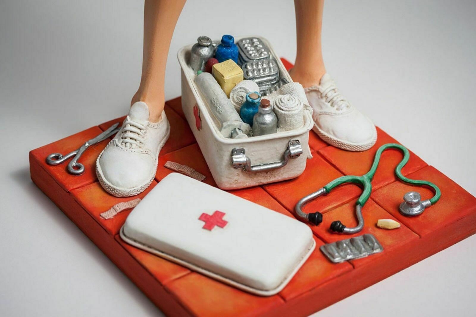 Guillermo Forchino – The Caring Nurse – Perfect For The Hospital Ward Or Clinic photo buy