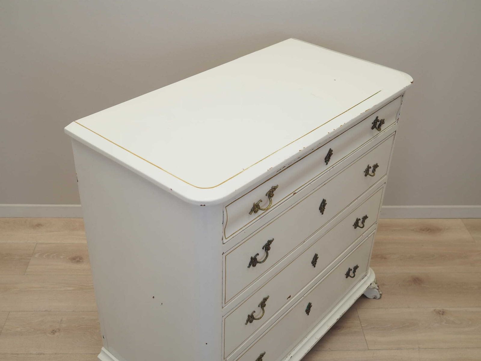 Pine Chest Of Drawers, Danish Design, 1950s, Production: Denmark photo vintage