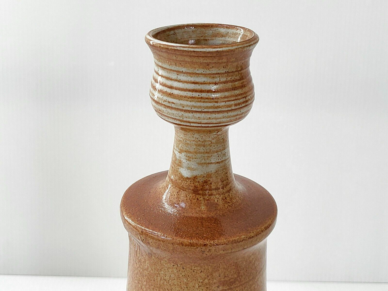 Vintage Vase 1960 In Ceramic Stoneware Montgolfier 60s 1960s photo furniture