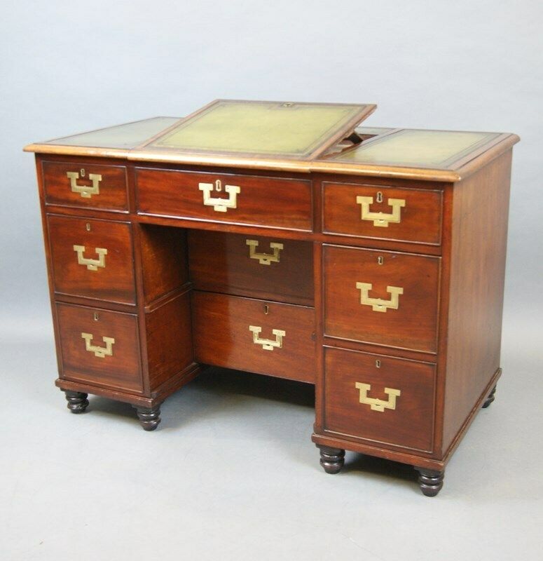 An Unusual Mid 19th Century Military Desk photo buy