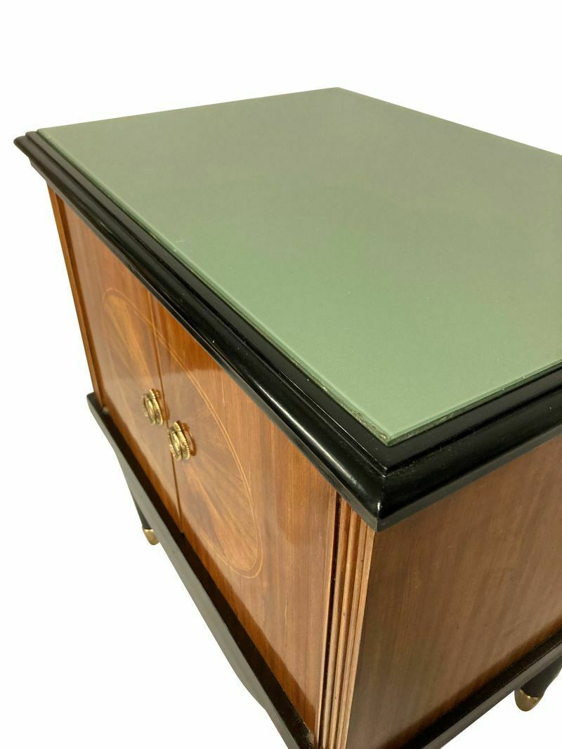 A Pair Of Mid Century Italian Night Stands photo for sale
