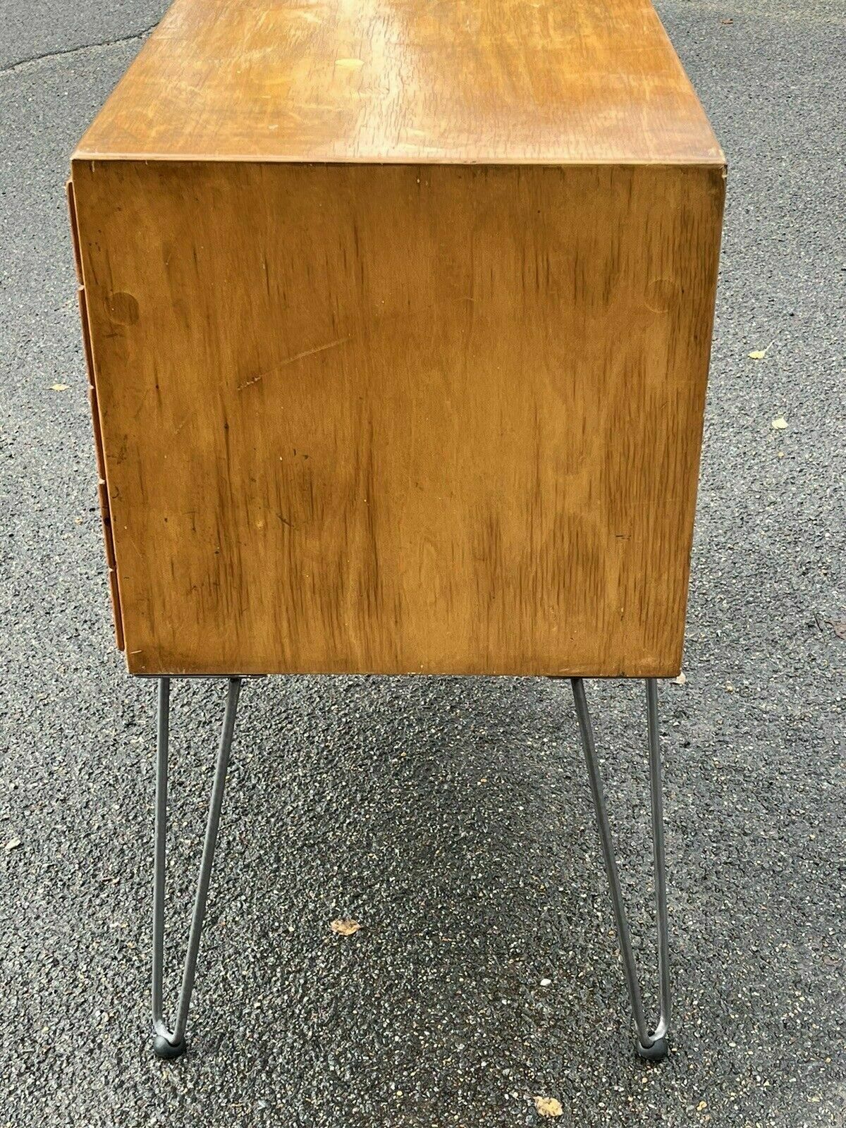 Mid Century Pine Bank Of Collectors Drawers. 15 Drawers. Good Quality. photo vinterior