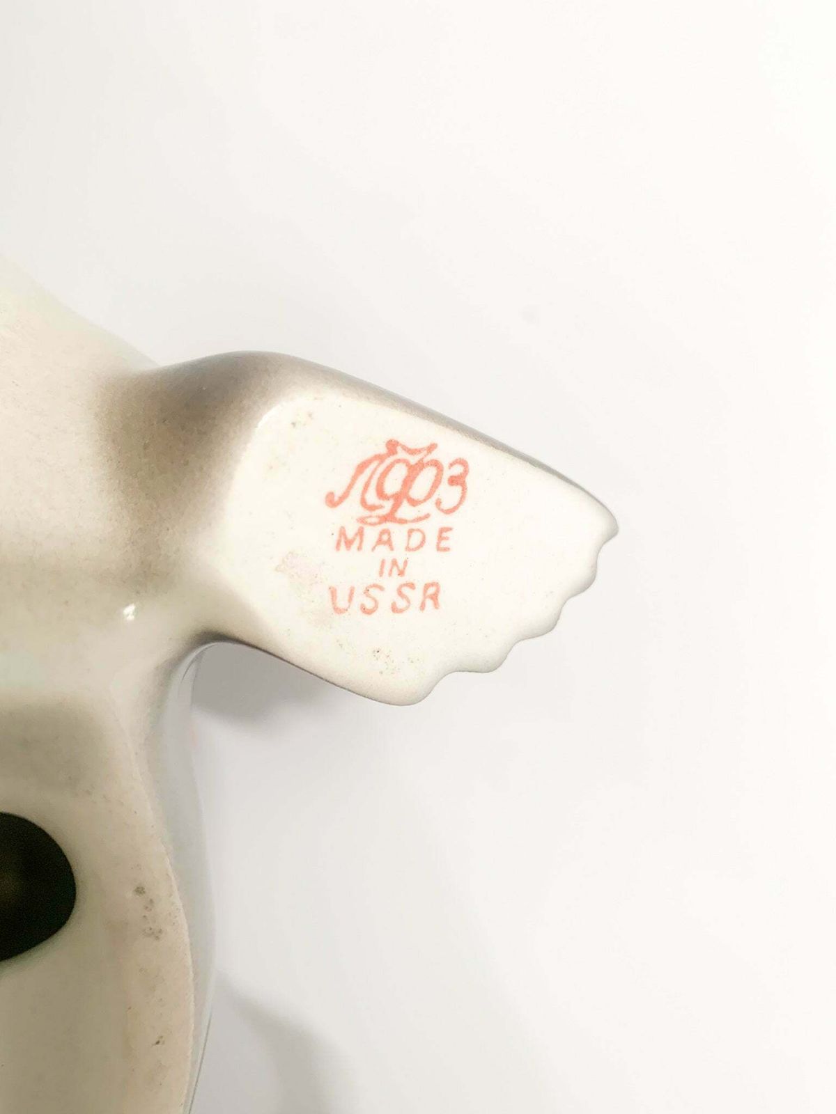 Art Russian Ceramic Sculpture Ussr By Foca 1940s photo