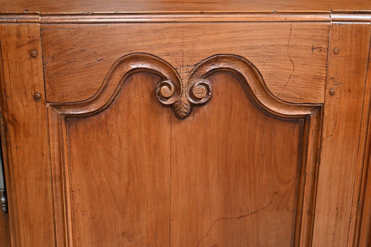 Cabinet Called “Bassette” In Cherry And Oak – Early 19th Century photo vintage
