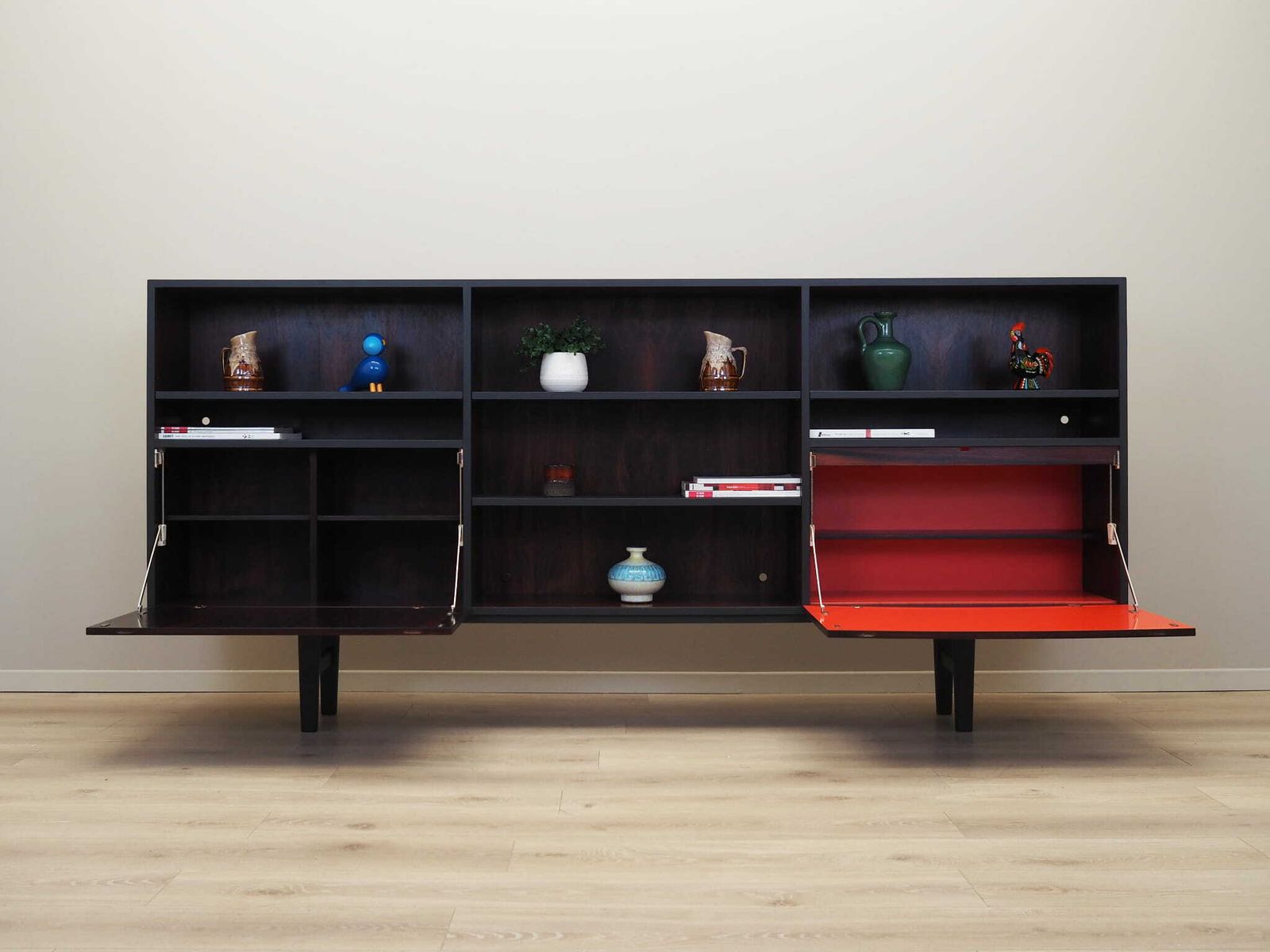 Vintage Bookcase, Danish Design, 1970s, Designer: Ib Kofod Larsen photo for sale