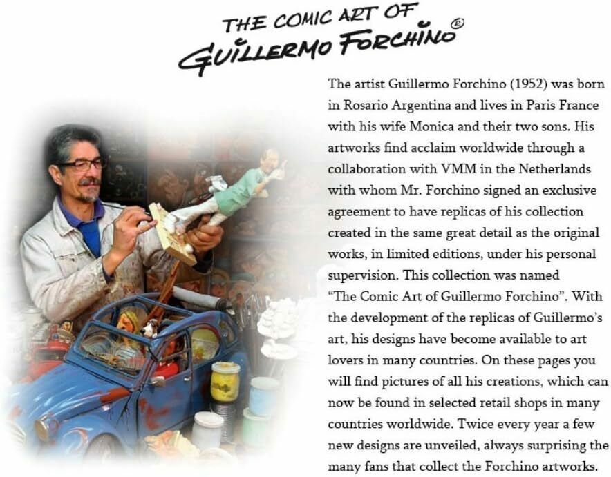 Guillermo Forchino – The Photographer: Hilarious Comic Art Sculpture! photo buy