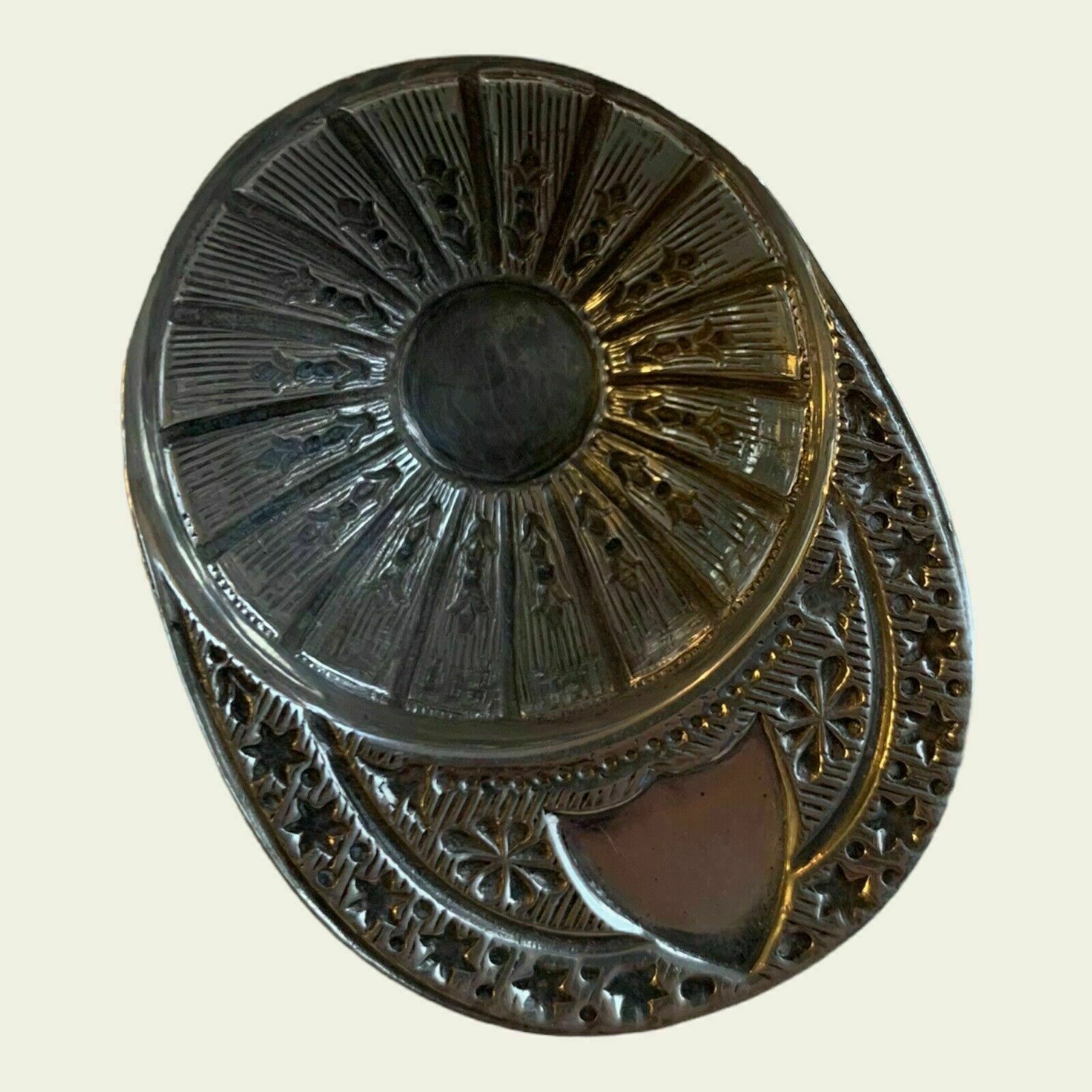 A Whimsical Sterling Silver Spoon Caddy In The Shape Of A Jockey's Cap