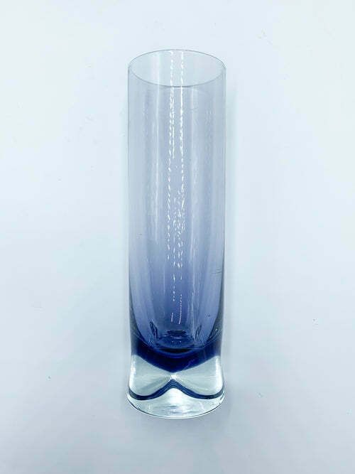 Set Of Four Drinking Glasses In Sculpted Purple Glass From The 1960s photo Home Decor